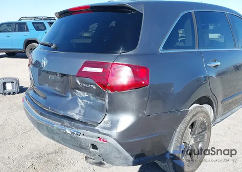 2010 Acura Mdx Technology Package from USA, damaged, VIN 2HNYD2H62AH530683